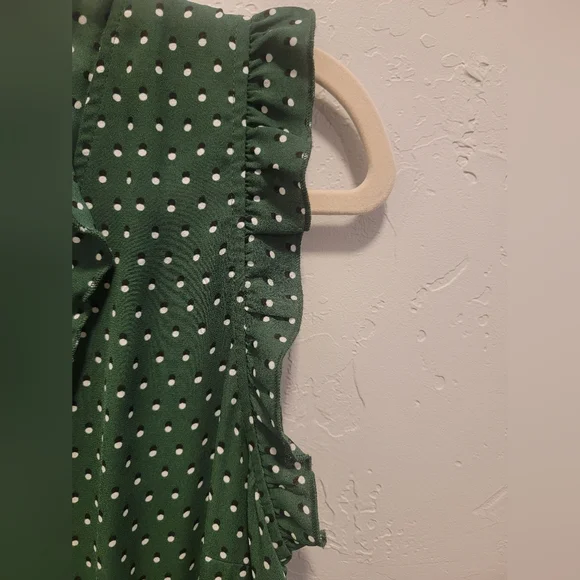 Who What Wear polka dot midi - Picture 6 of 7